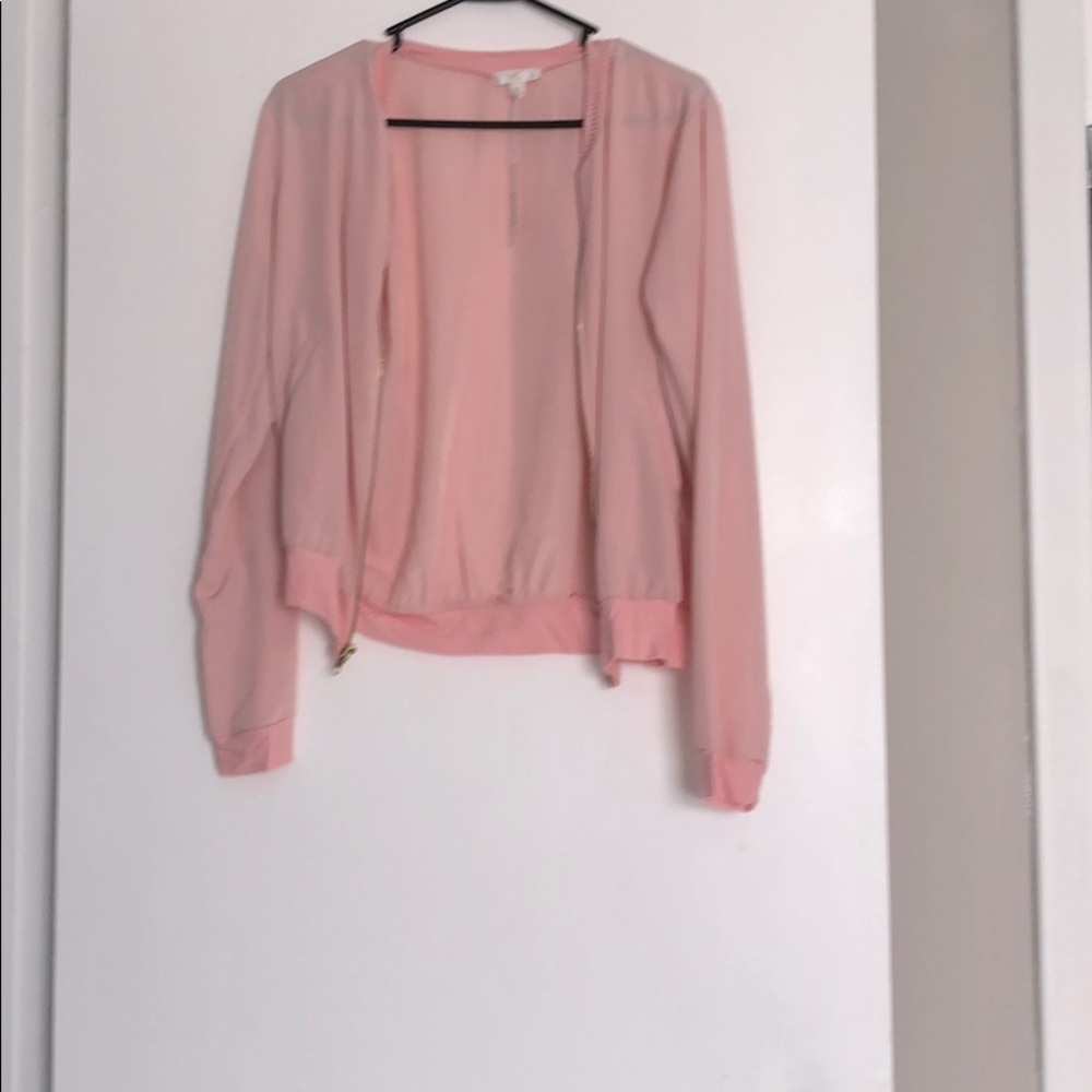 Peachy color jacket